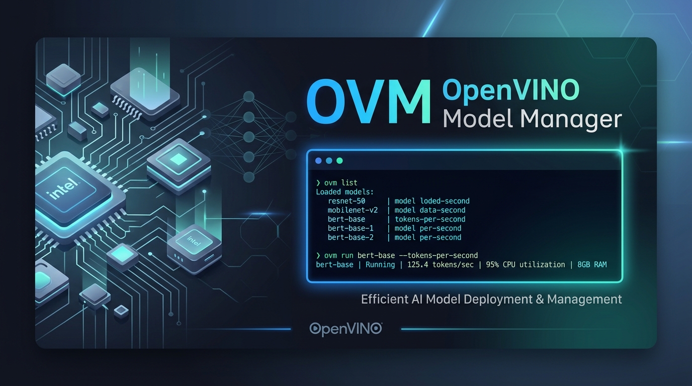 OVM - OpenVINO Model Manager ovm